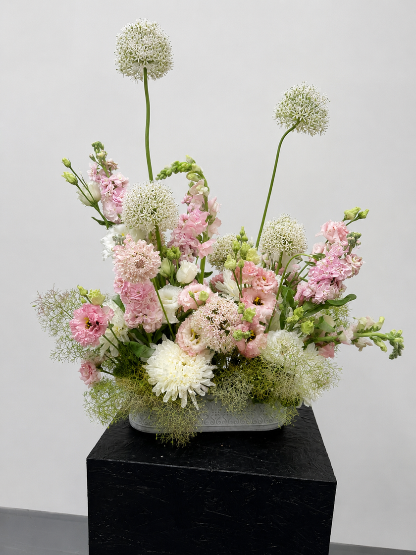 Garden Day Dream Trough Arrangement